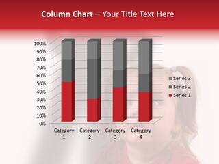 A Little Girl With A Shadow On The Wall PowerPoint Template