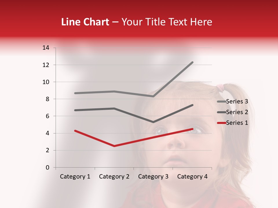 A Little Girl With A Shadow On The Wall PowerPoint Template