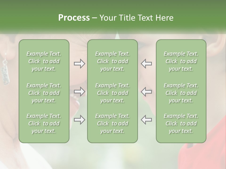 An Older Woman And A Young Girl Are Looking At Each Other PowerPoint Template