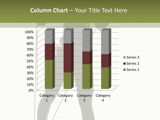 A Woman In A Sports Bra Top Is Holding A Pole PowerPoint Template