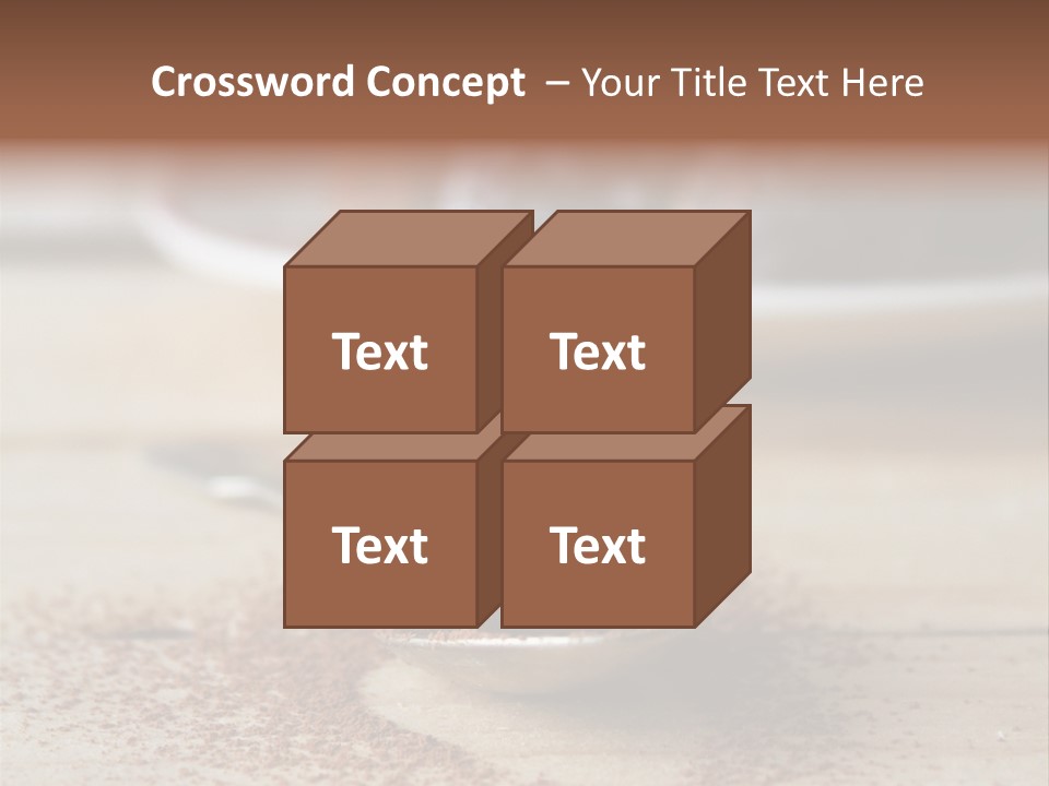 A Spoon Full Of Chocolate Powder Next To A Plate Of Chocolate Balls PowerPoint Template