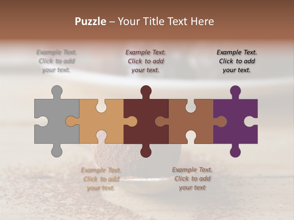 A Spoon Full Of Chocolate Powder Next To A Plate Of Chocolate Balls PowerPoint Template