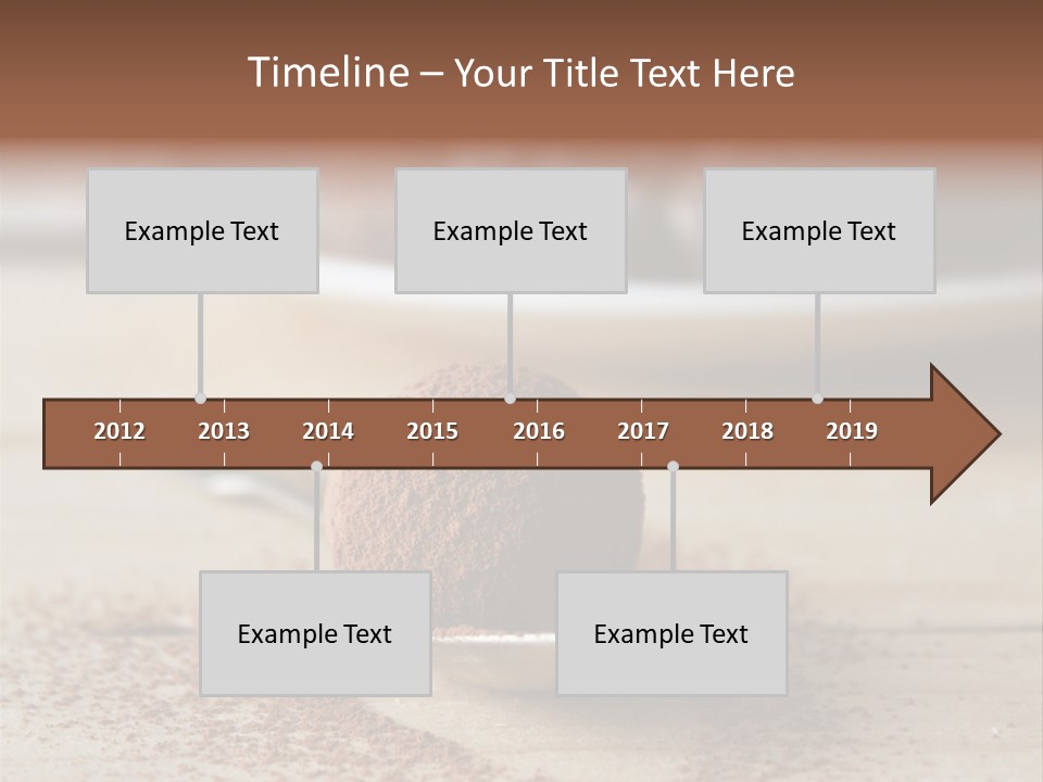 A Spoon Full Of Chocolate Powder Next To A Plate Of Chocolate Balls PowerPoint Template