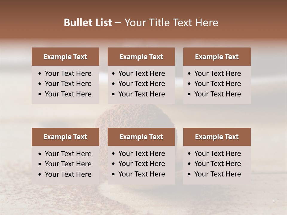 A Spoon Full Of Chocolate Powder Next To A Plate Of Chocolate Balls PowerPoint Template