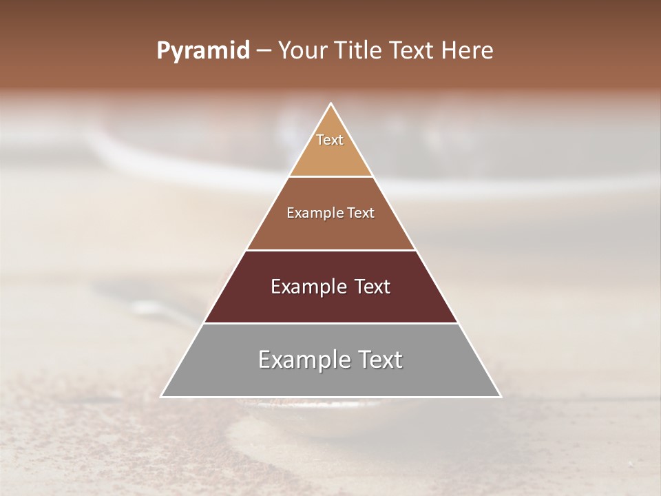 A Spoon Full Of Chocolate Powder Next To A Plate Of Chocolate Balls PowerPoint Template