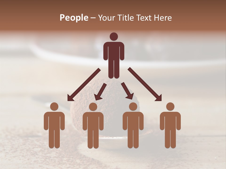 A Spoon Full Of Chocolate Powder Next To A Plate Of Chocolate Balls PowerPoint Template