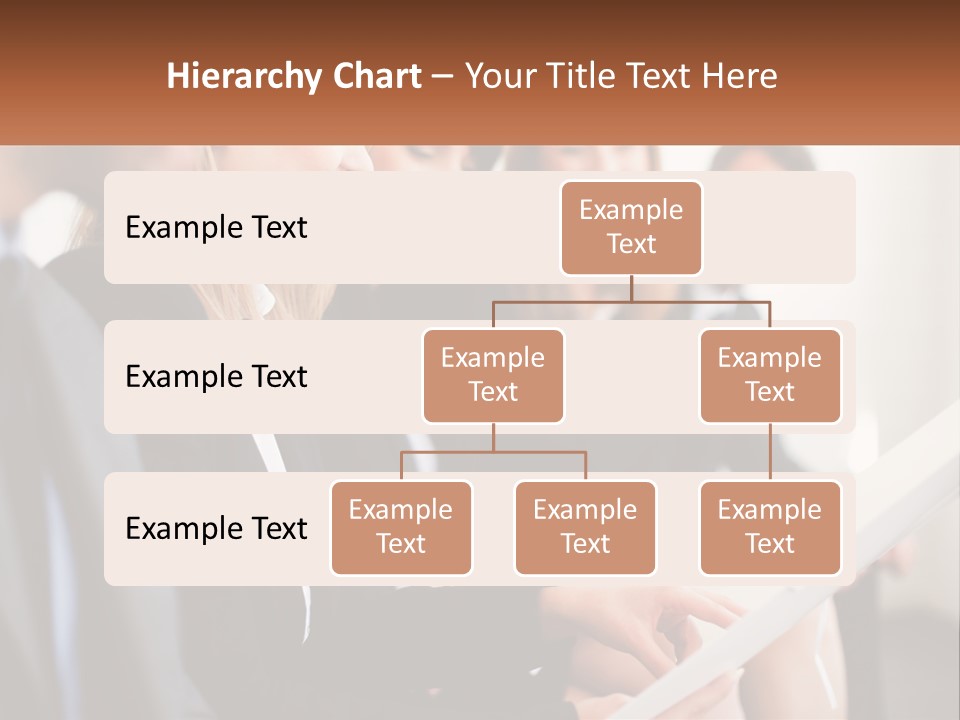 A Group Of Business People Sitting At A Table PowerPoint Template