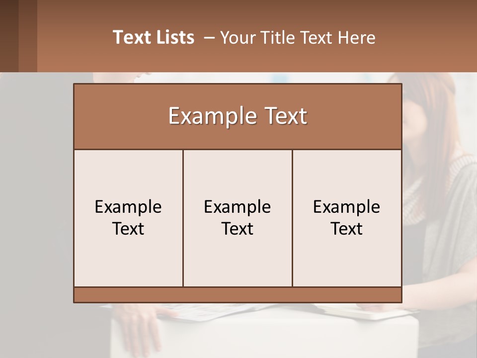 A Group Of People Sitting Around A Table Talking PowerPoint Template
