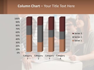 A Group Of People Sitting Around A Table Talking PowerPoint Template