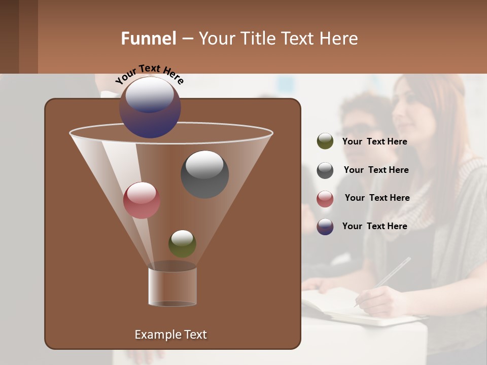 A Group Of People Sitting Around A Table Talking PowerPoint Template