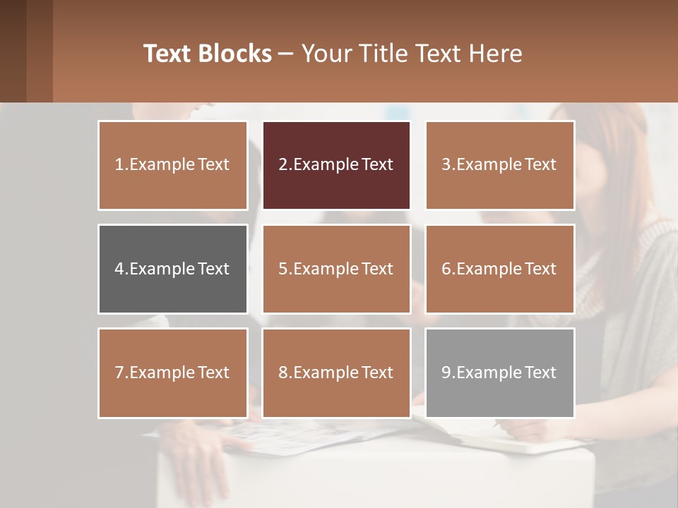 A Group Of People Sitting Around A Table Talking PowerPoint Template