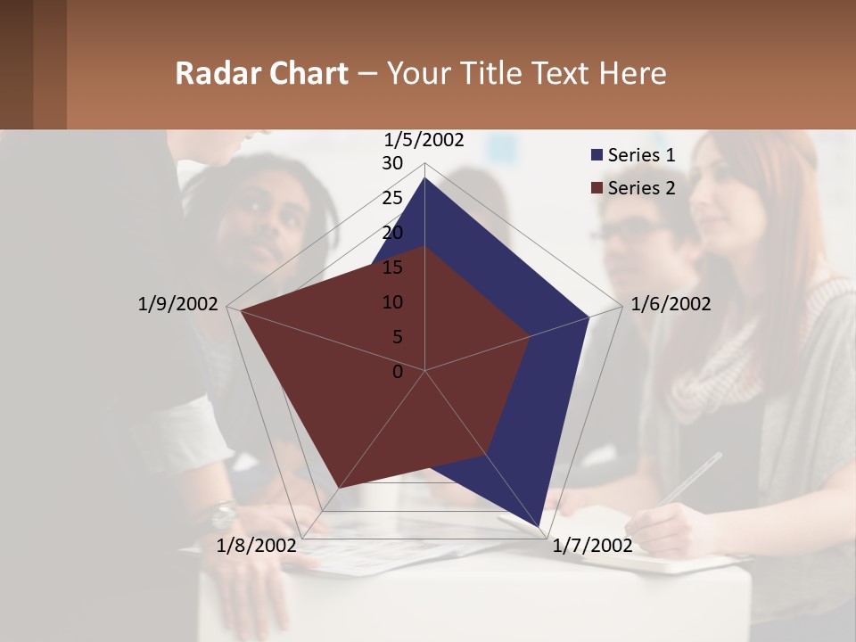 A Group Of People Sitting Around A Table Talking PowerPoint Template