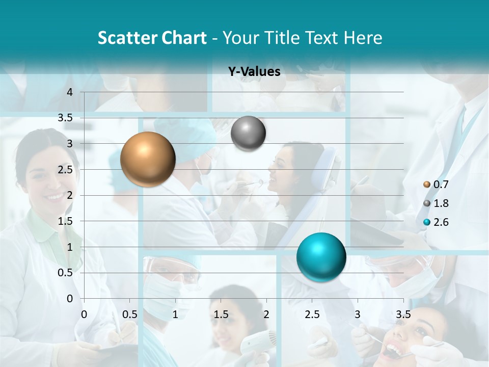 A Collage Of Photos Of A Dentist And A Patient PowerPoint Template