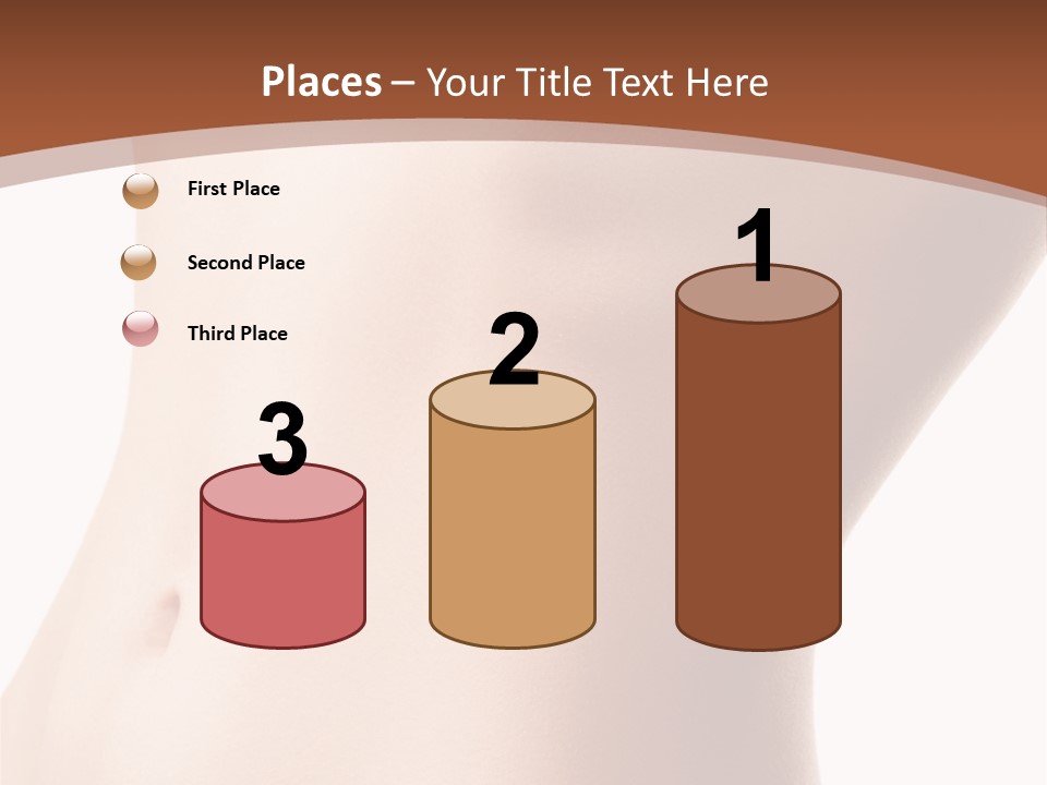 A Close Up Of A Person's Legs With A Brown Background PowerPoint Template