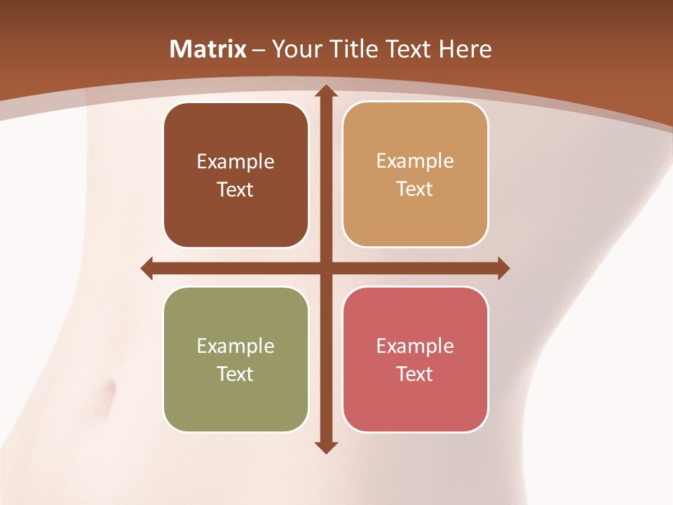 A Close Up Of A Person's Legs With A Brown Background PowerPoint Template