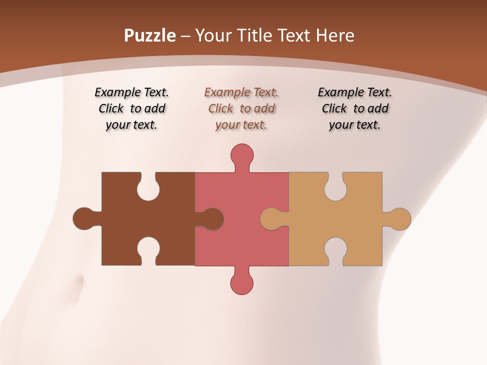 A Close Up Of A Person's Legs With A Brown Background PowerPoint Template