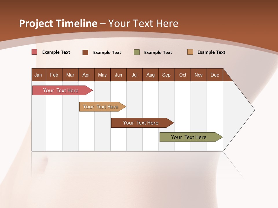 A Close Up Of A Person's Legs With A Brown Background PowerPoint Template