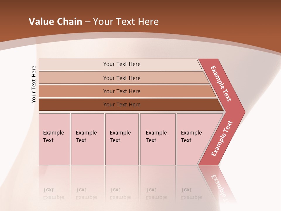 A Close Up Of A Person's Legs With A Brown Background PowerPoint Template