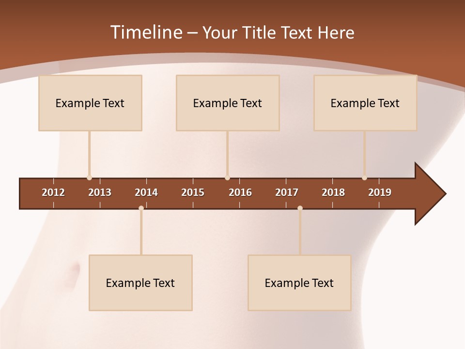 A Close Up Of A Person's Legs With A Brown Background PowerPoint Template
