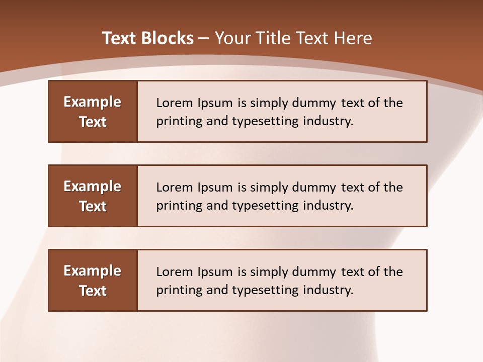 A Close Up Of A Person's Legs With A Brown Background PowerPoint Template