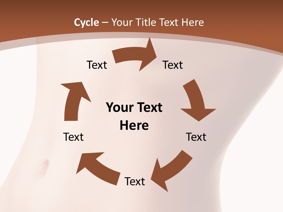 A Close Up Of A Person's Legs With A Brown Background PowerPoint Template