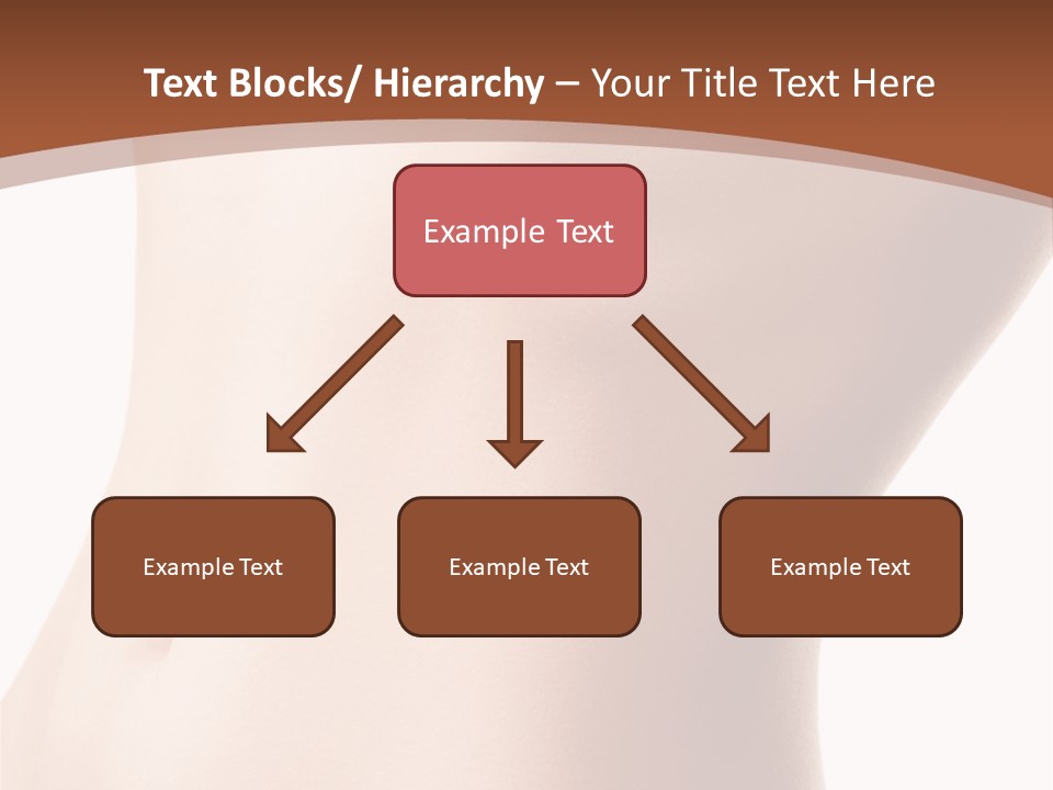 A Close Up Of A Person's Legs With A Brown Background PowerPoint Template