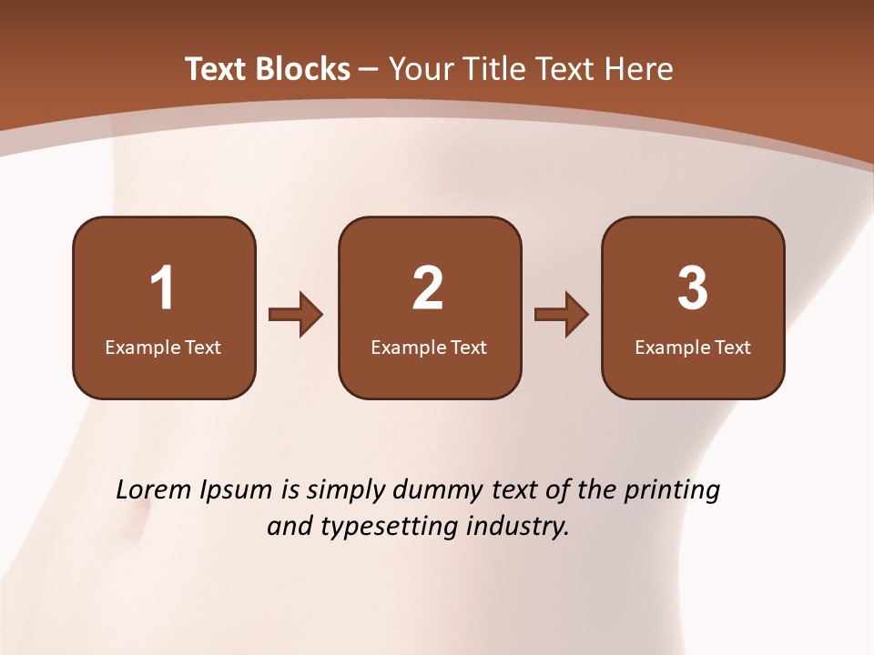 A Close Up Of A Person's Legs With A Brown Background PowerPoint Template