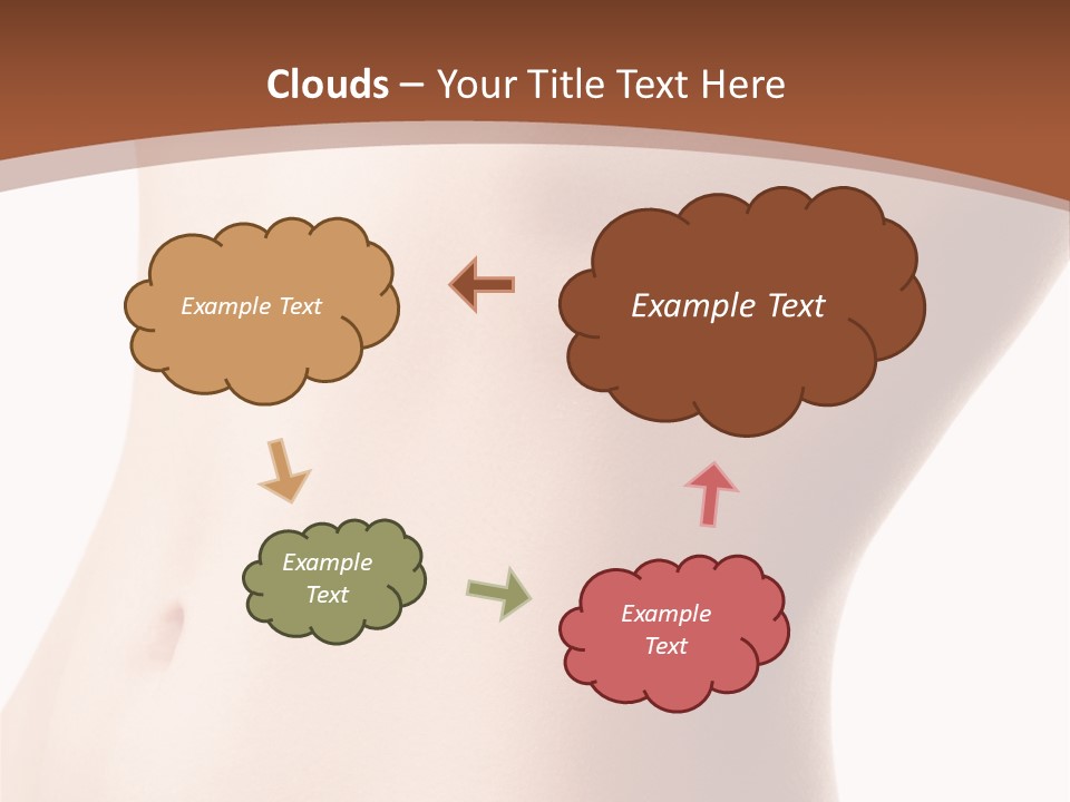A Close Up Of A Person's Legs With A Brown Background PowerPoint Template