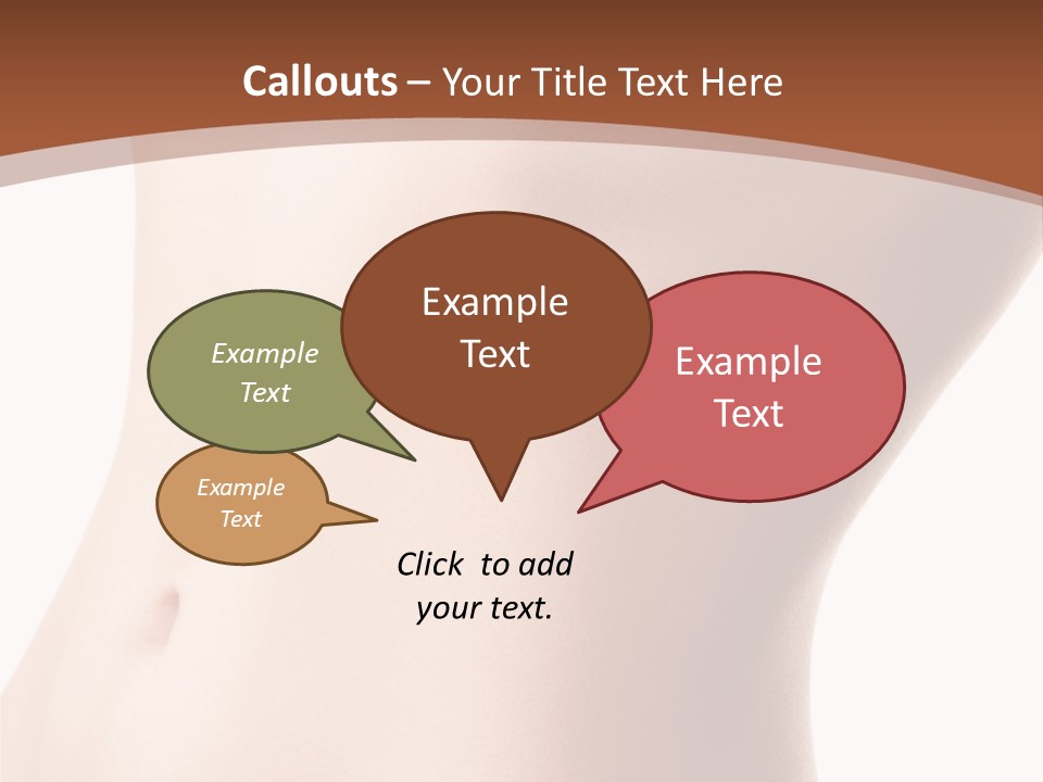 A Close Up Of A Person's Legs With A Brown Background PowerPoint Template