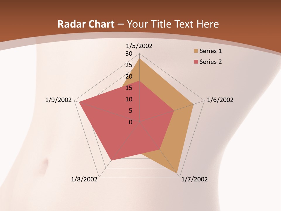 A Close Up Of A Person's Legs With A Brown Background PowerPoint Template