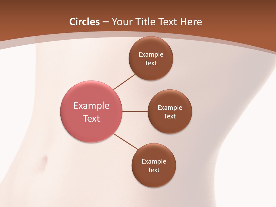 A Close Up Of A Person's Legs With A Brown Background PowerPoint Template