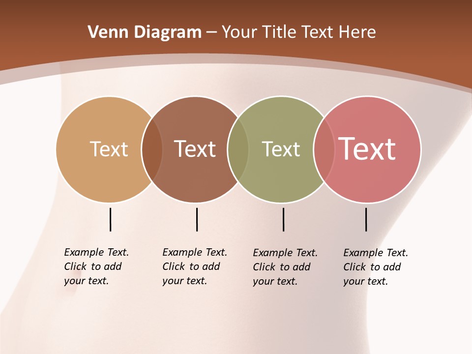 A Close Up Of A Person's Legs With A Brown Background PowerPoint Template