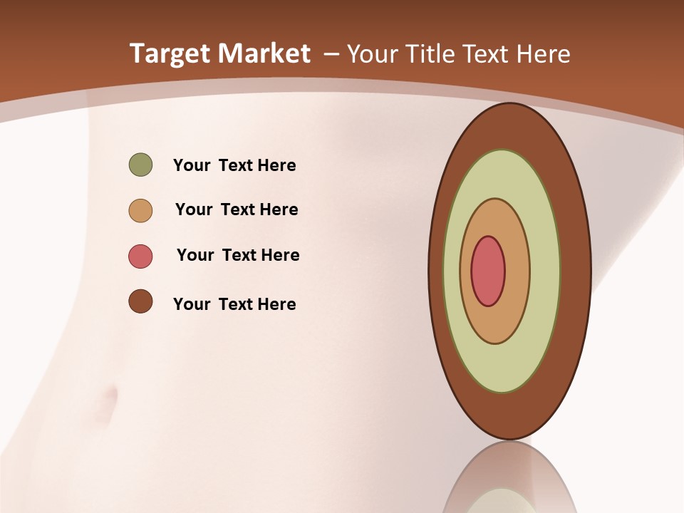 A Close Up Of A Person's Legs With A Brown Background PowerPoint Template