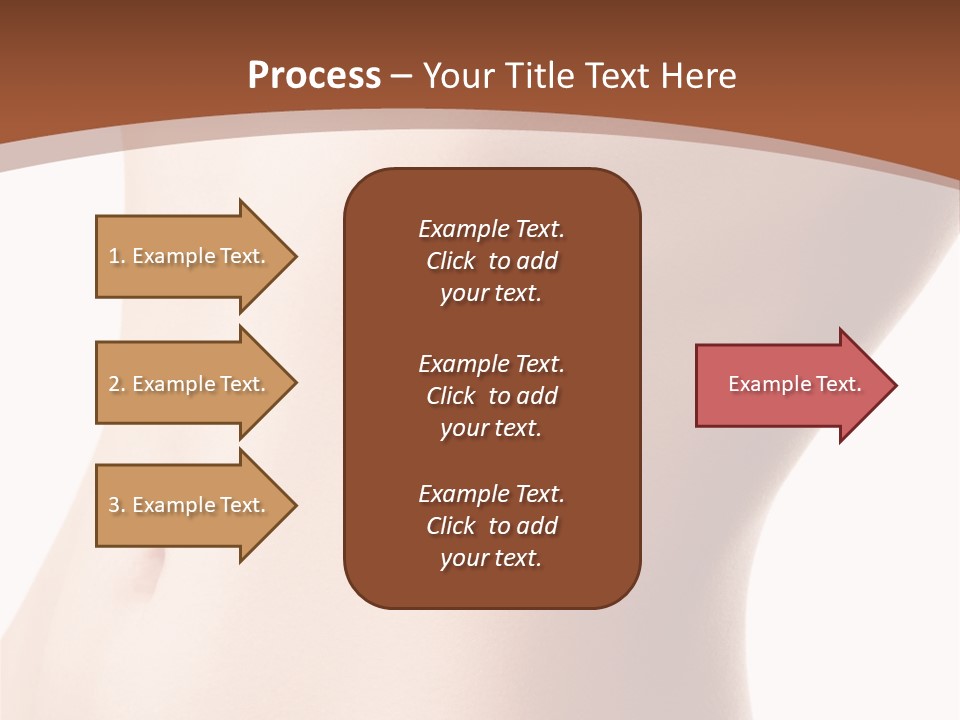 A Close Up Of A Person's Legs With A Brown Background PowerPoint Template