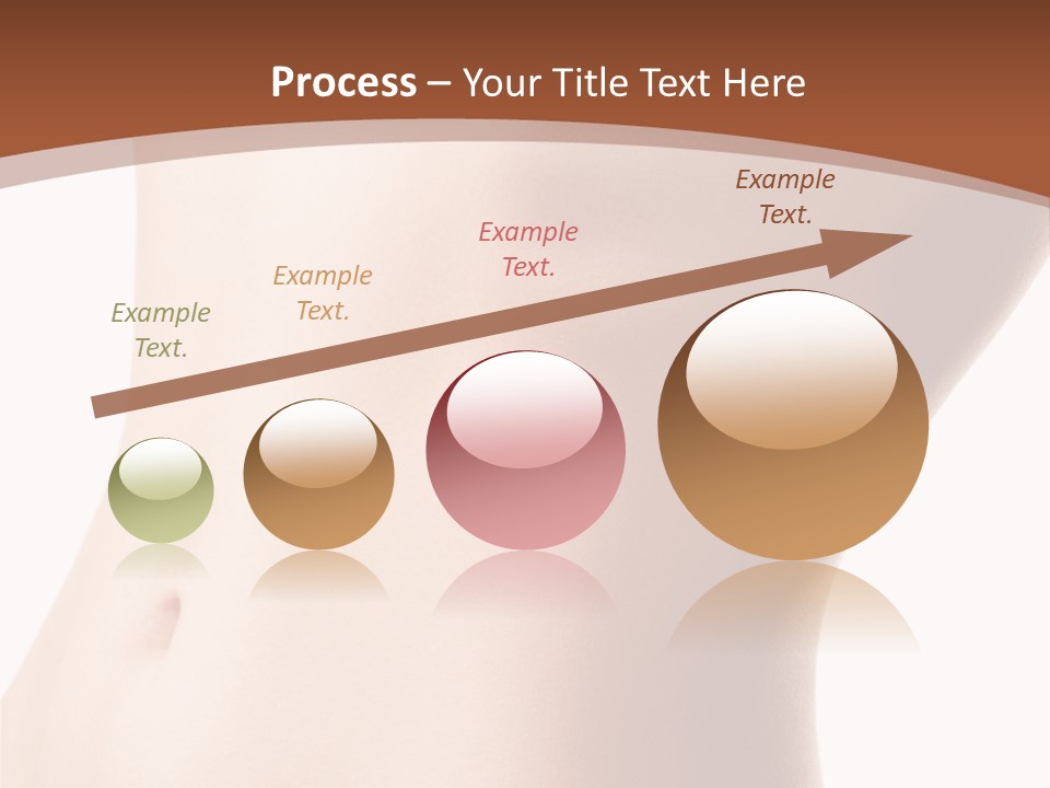 A Close Up Of A Person's Legs With A Brown Background PowerPoint Template