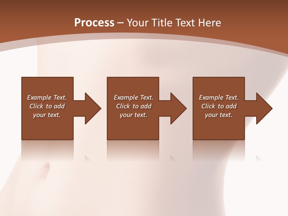 A Close Up Of A Person's Legs With A Brown Background PowerPoint Template