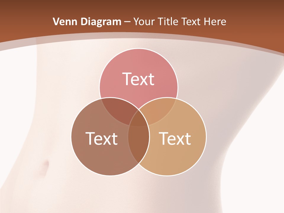 A Close Up Of A Person's Legs With A Brown Background PowerPoint Template