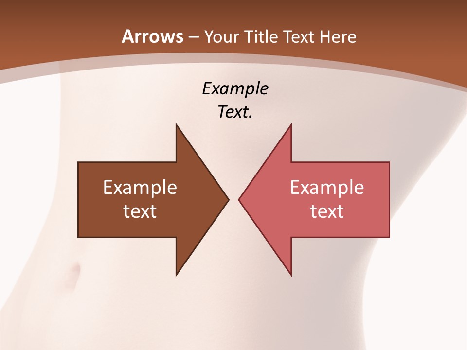 A Close Up Of A Person's Legs With A Brown Background PowerPoint Template
