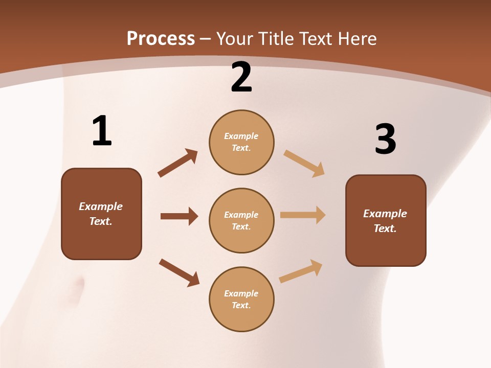 A Close Up Of A Person's Legs With A Brown Background PowerPoint Template