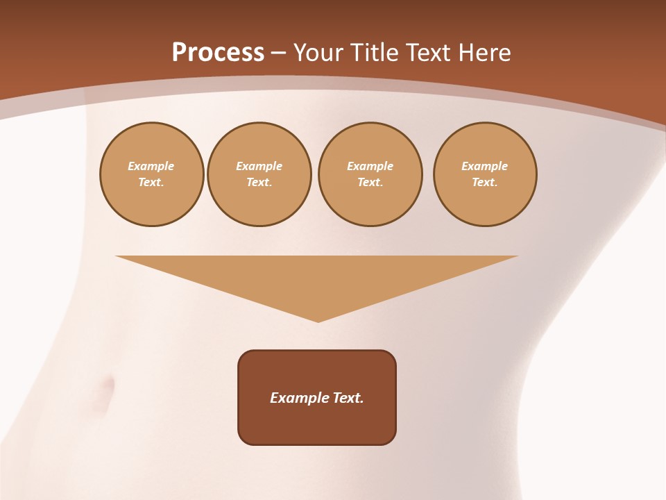 A Close Up Of A Person's Legs With A Brown Background PowerPoint Template