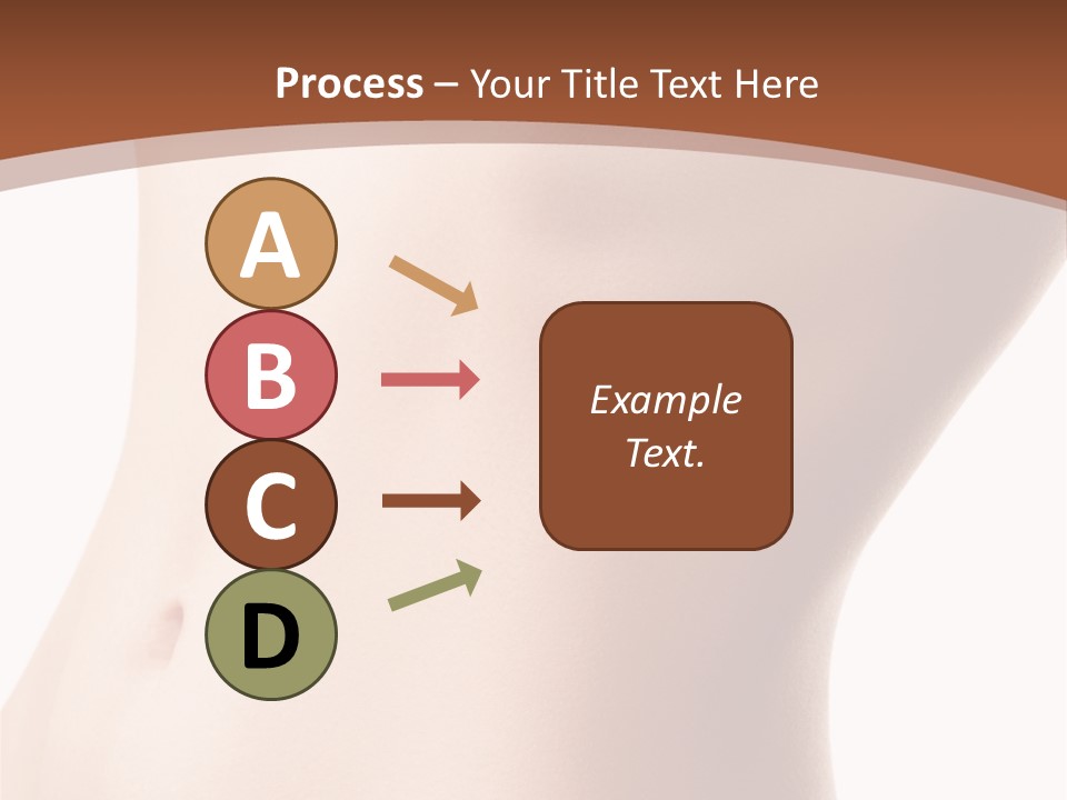 A Close Up Of A Person's Legs With A Brown Background PowerPoint Template