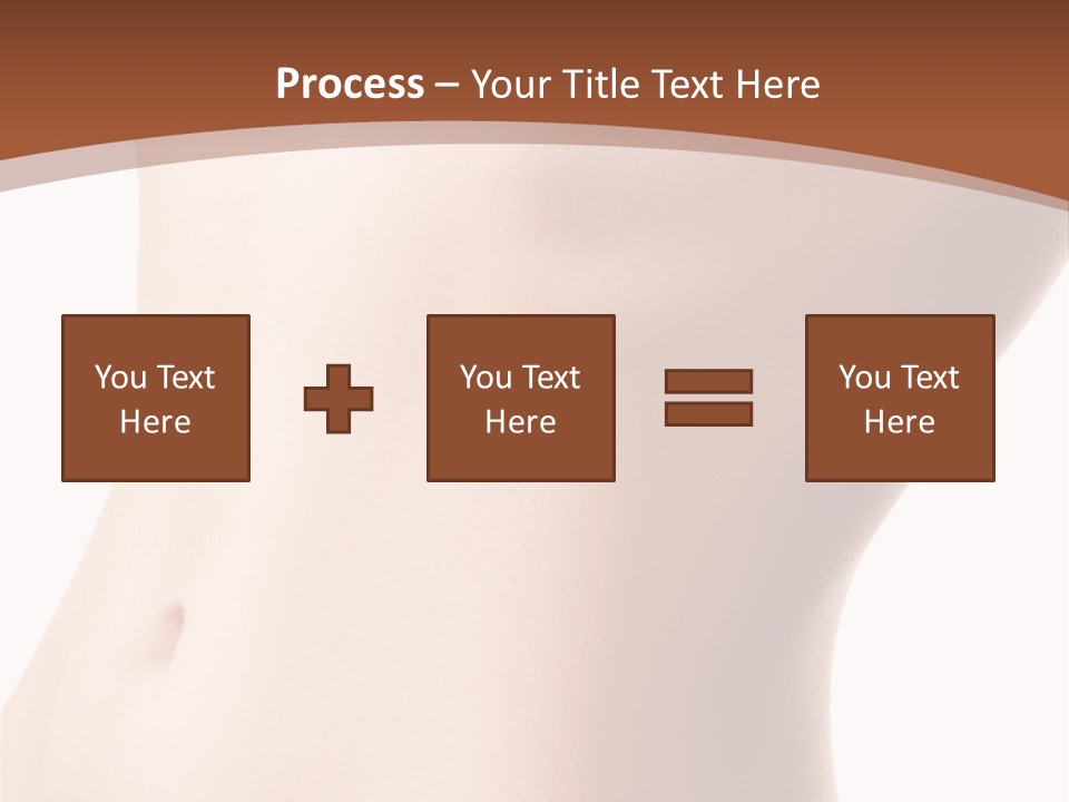 A Close Up Of A Person's Legs With A Brown Background PowerPoint Template