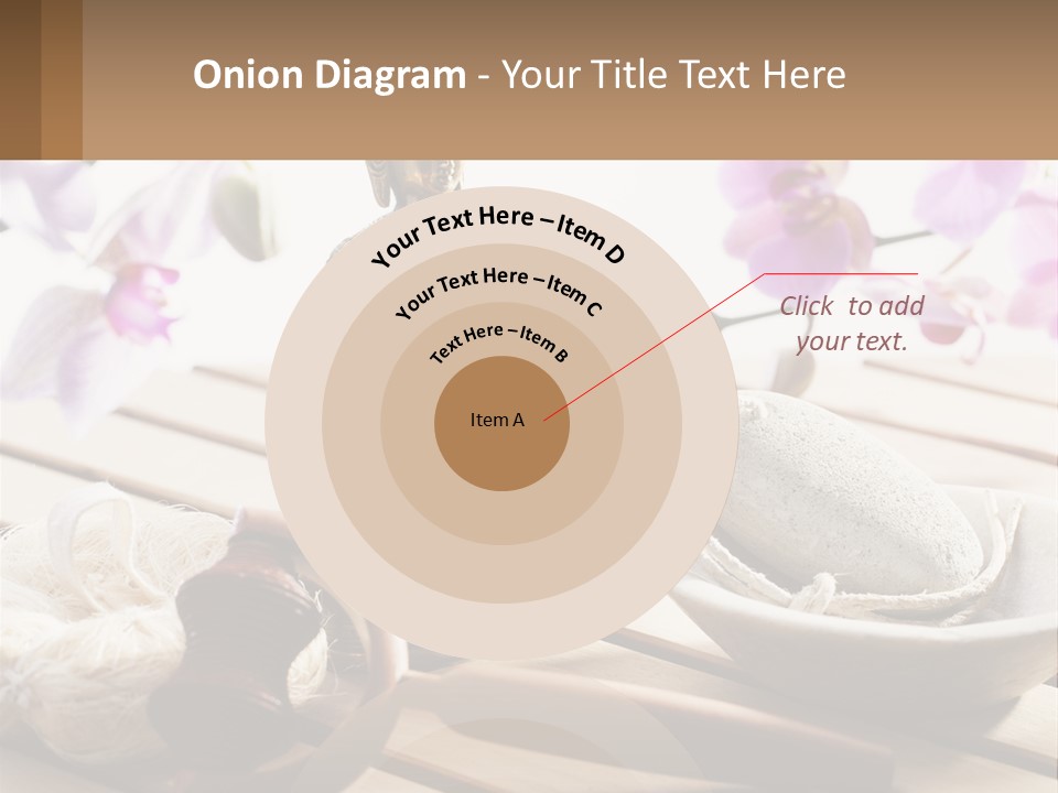 A Buddha Statue Sitting On Top Of A Wooden Table PowerPoint Template