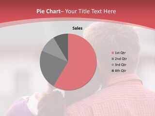 A Man And A Little Girl Hugging Each Other PowerPoint Template