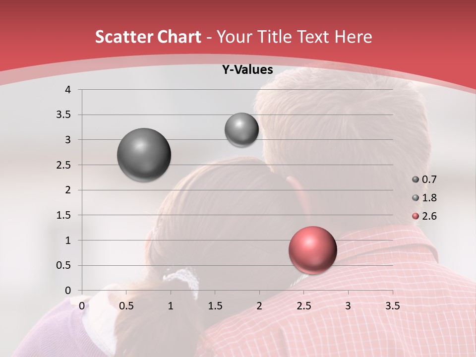 A Man And A Little Girl Hugging Each Other PowerPoint Template