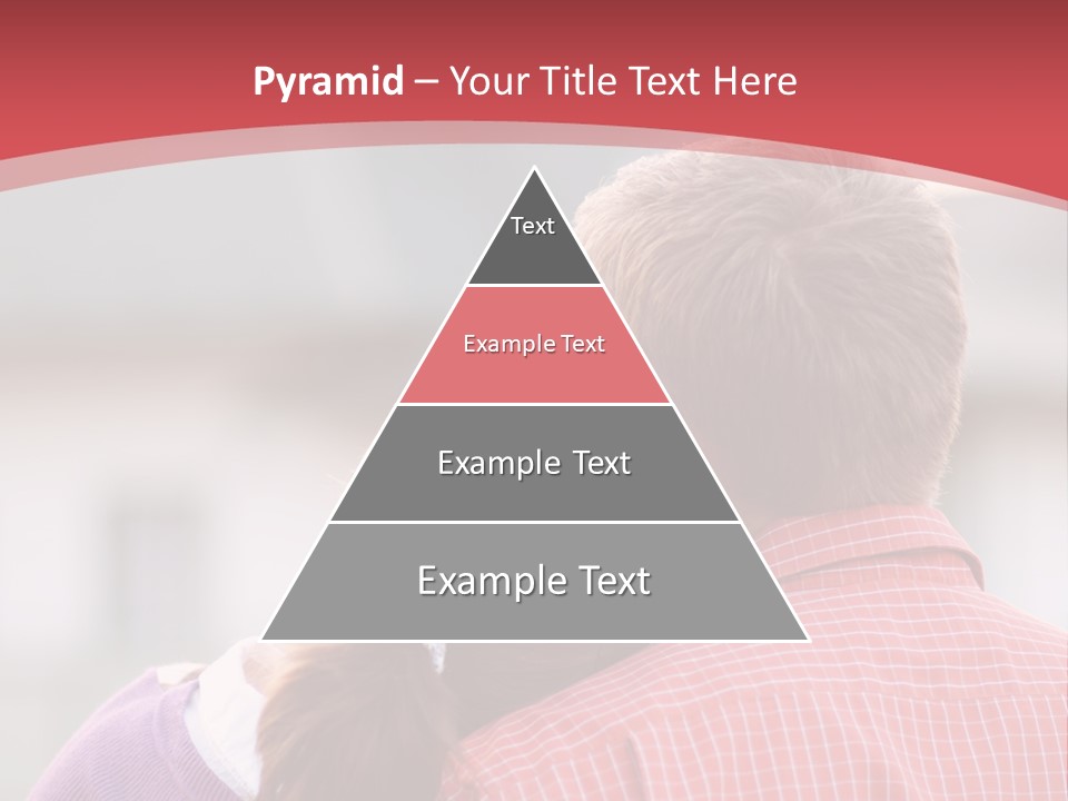 A Man And A Little Girl Hugging Each Other PowerPoint Template