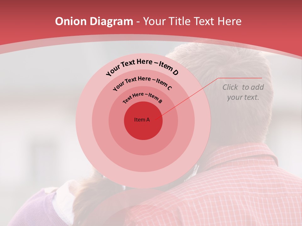 A Man And A Little Girl Hugging Each Other PowerPoint Template