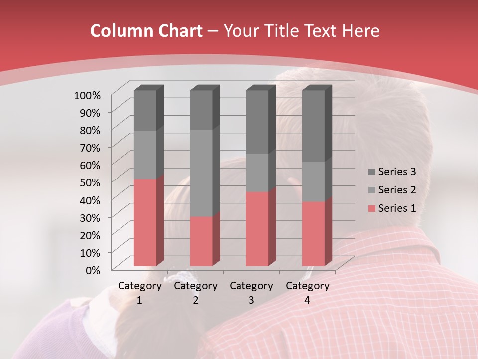A Man And A Little Girl Hugging Each Other PowerPoint Template