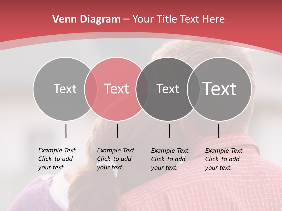 A Man And A Little Girl Hugging Each Other PowerPoint Template