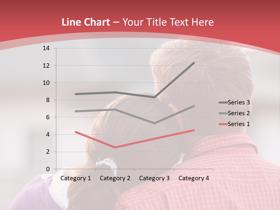 A Man And A Little Girl Hugging Each Other PowerPoint Template